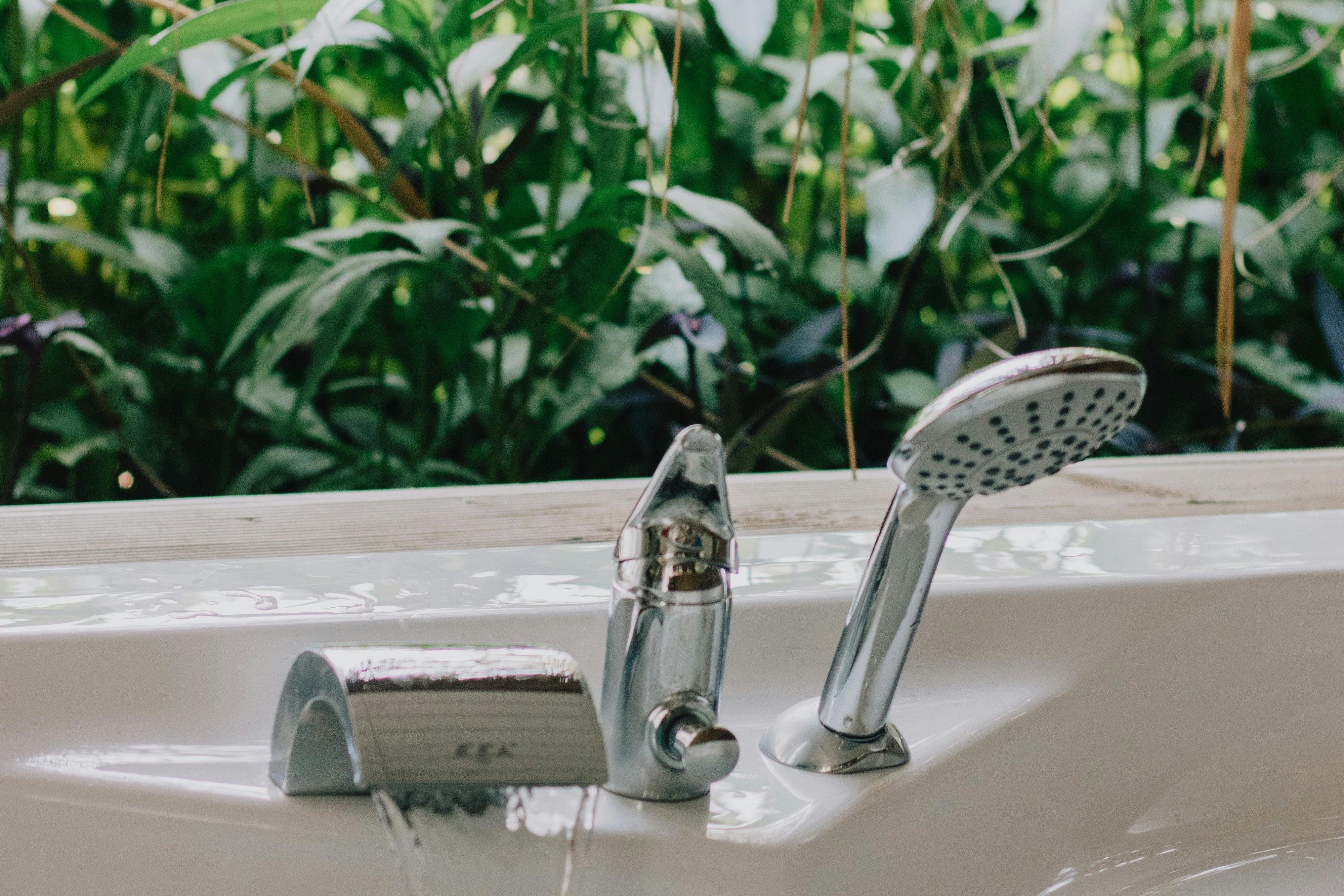 shiny faucet